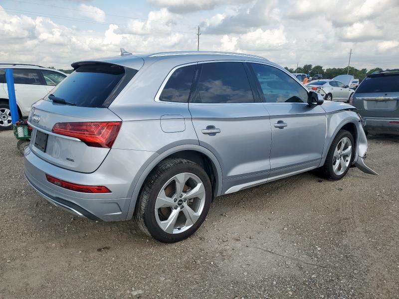  AUDI Q5 2021 Серебристый