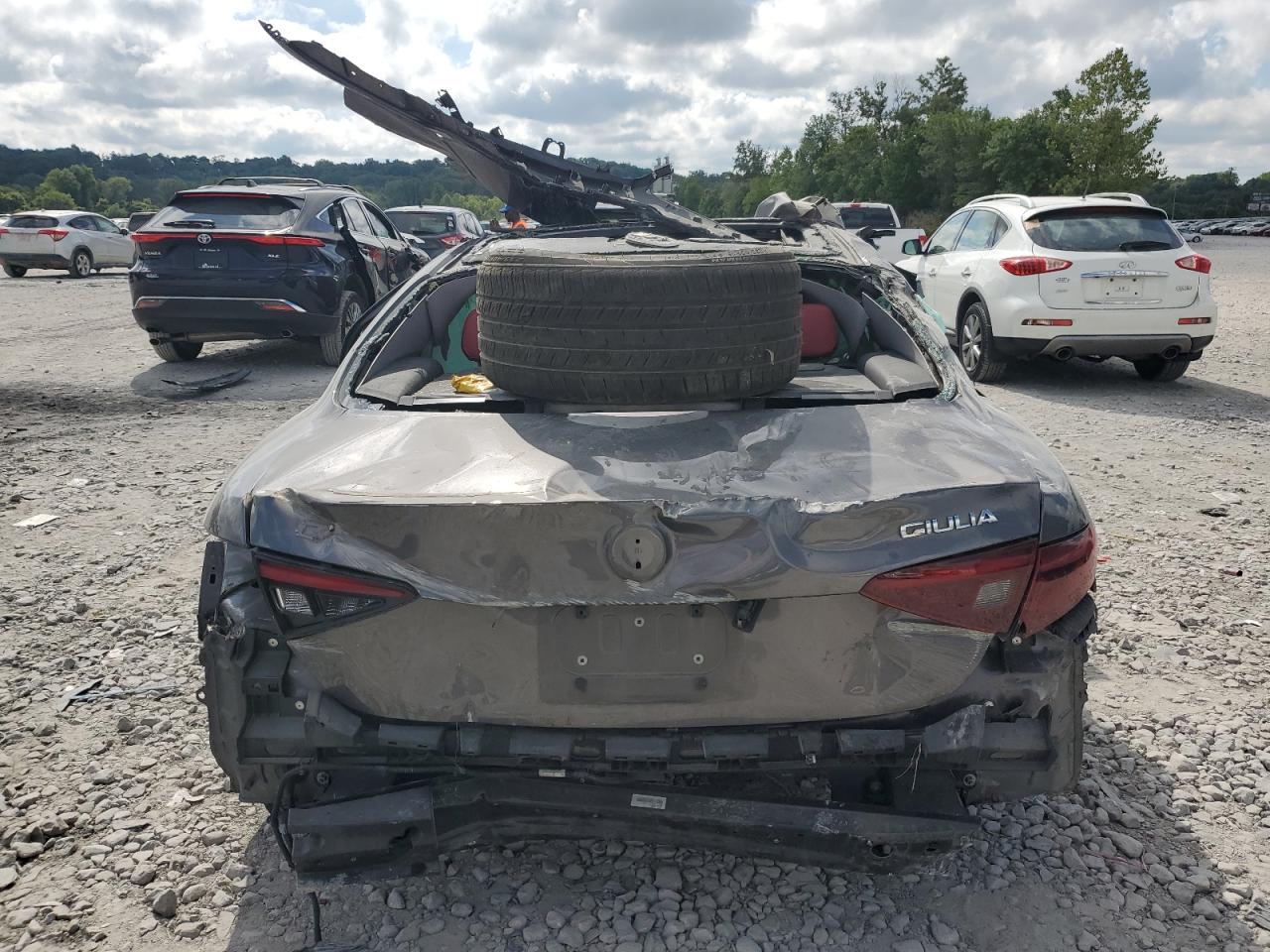 2018 Alfa Romeo Giulia Ti Q4 VIN: ZARFAEEN8J7571985 Lot: 69646005