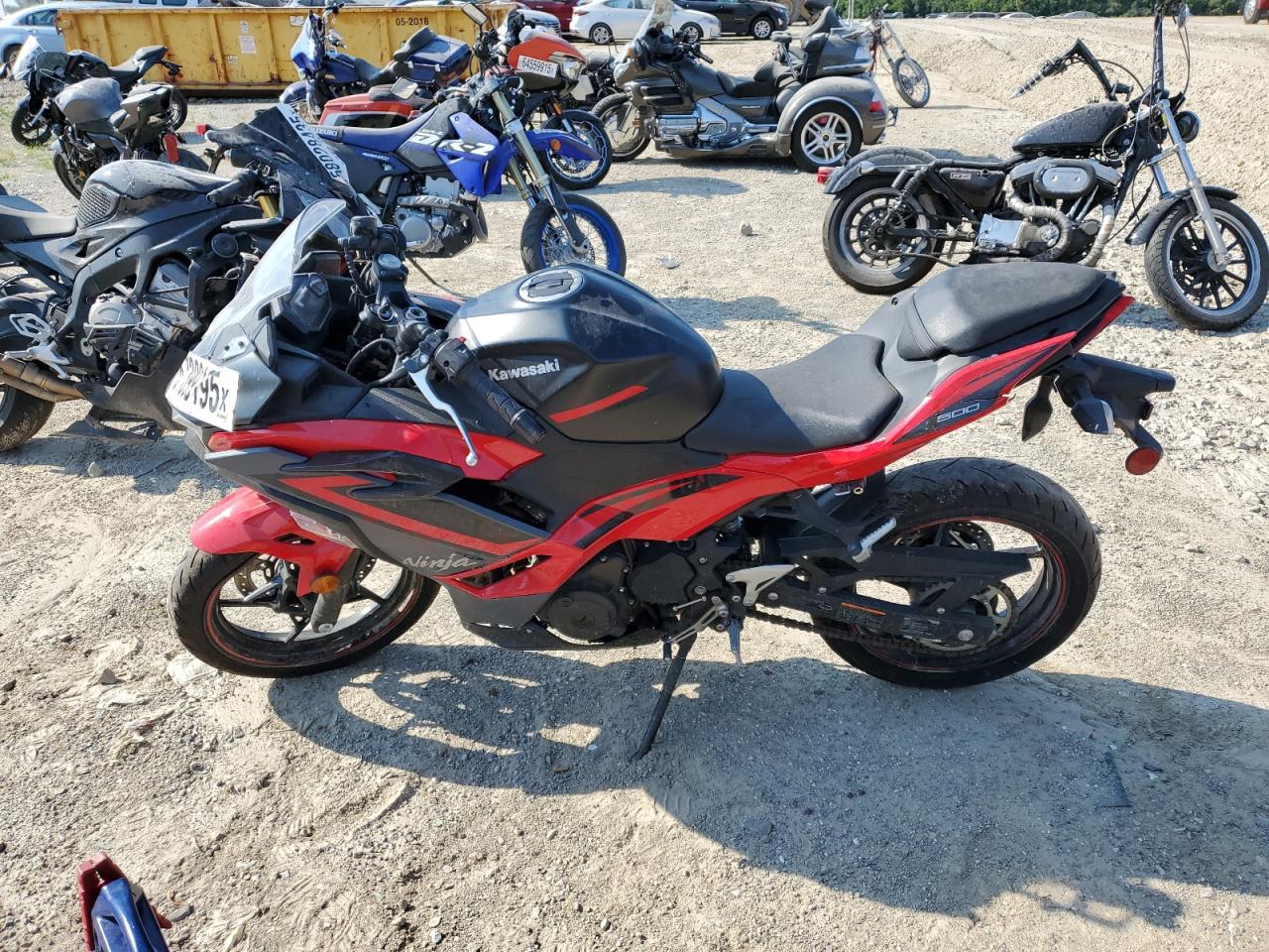 2025 Kawasaki Ex500 red null gas ML5EXGG14SDA59246 photo #4