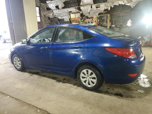  HYUNDAI ACCENT 2016 Blue