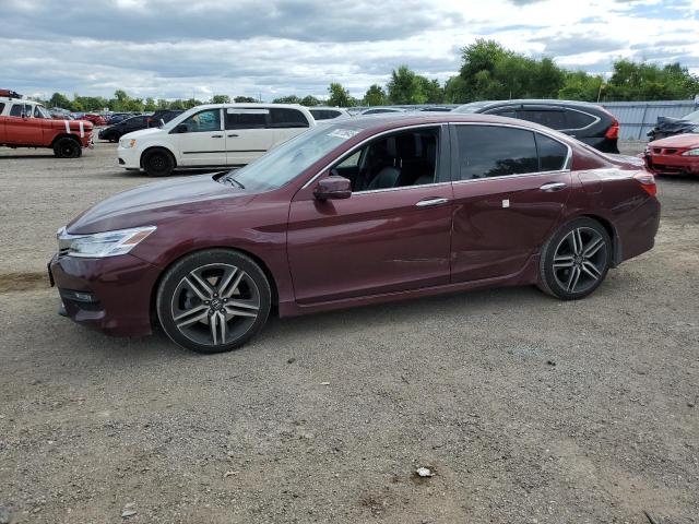 Седаны HONDA ACCORD 2017 Бургунди
