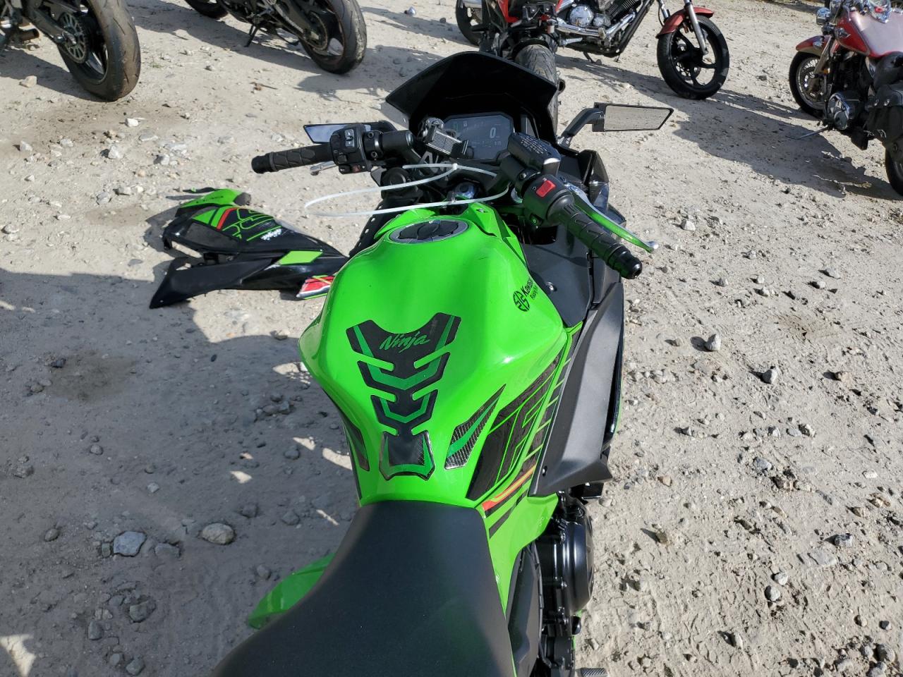 2024 Kawasaki Ex650 R VIN: ML5EXER17RDAD5384 Lot: 70480635