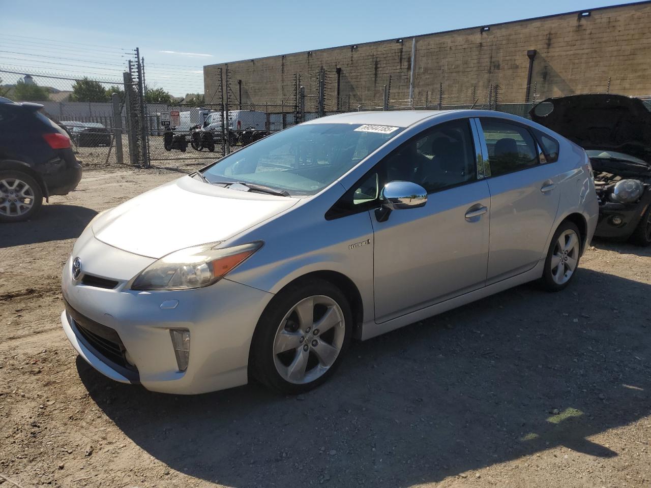 2013 Toyota Prius silver null hybrid JTDKN3DU8D0348062 photo #1
