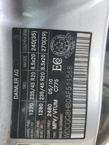 2010 MERCEDES-BENZ GLK 350 4MATIC  