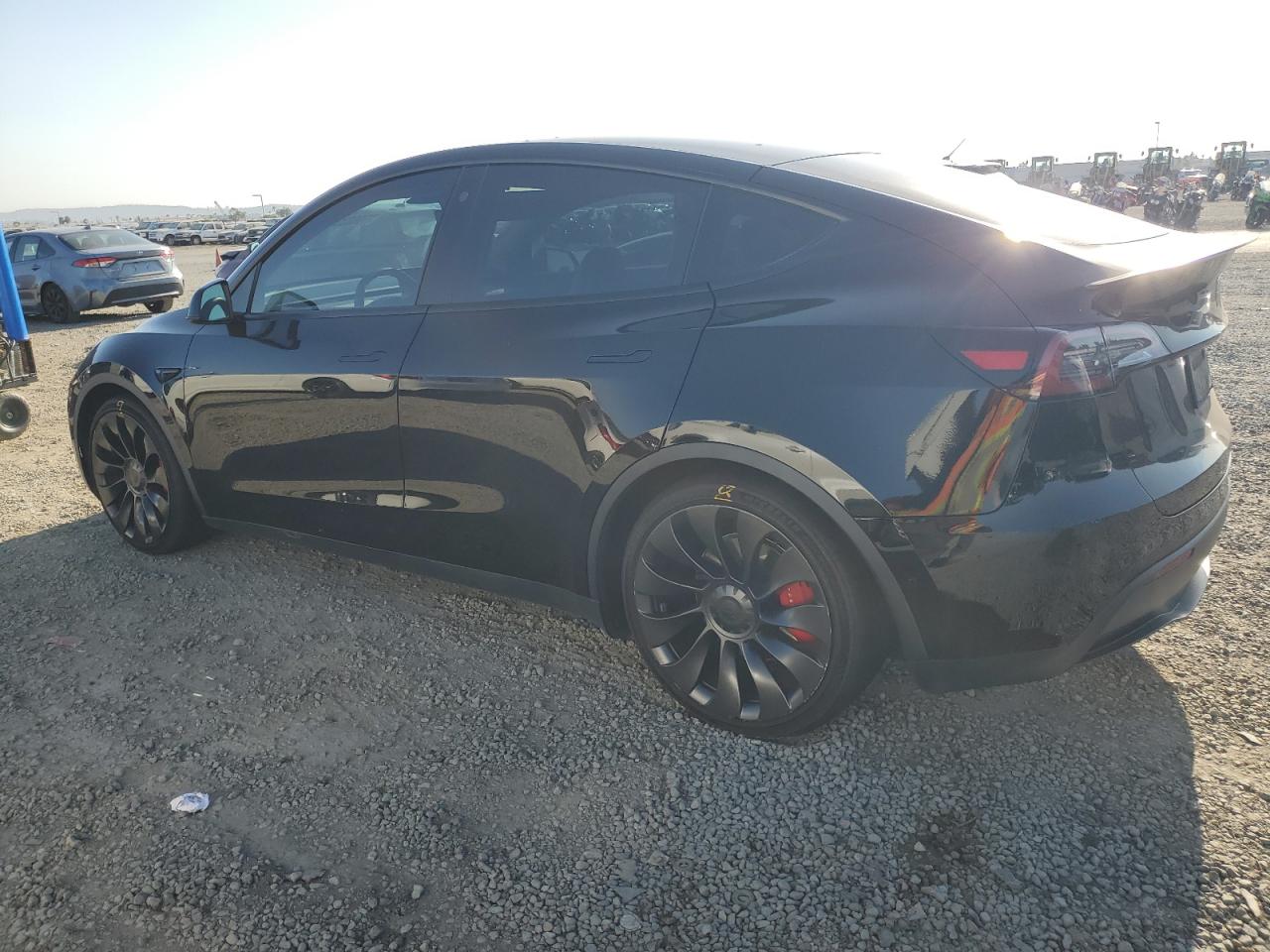 2022 Tesla Model Y black null electric 7SAYGDEF5NF407097 photo #3