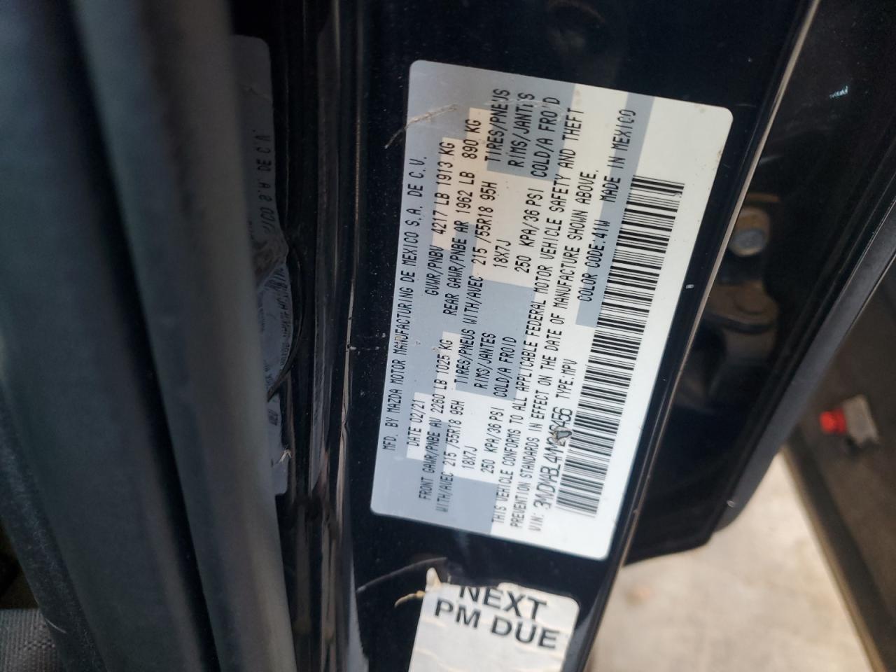 2021 Mazda Cx-30 Select VIN: 3MVDMABL4MM246456 Lot: 69948405