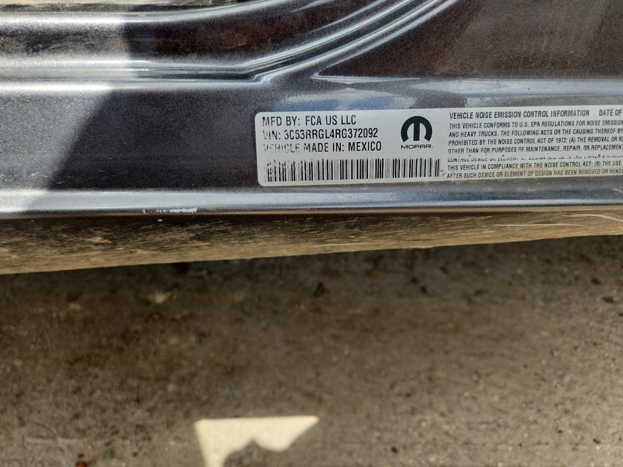 2024 Ram 3500 Tradesman VIN: 3C63RRGL4RG372092 Lot: 71010725