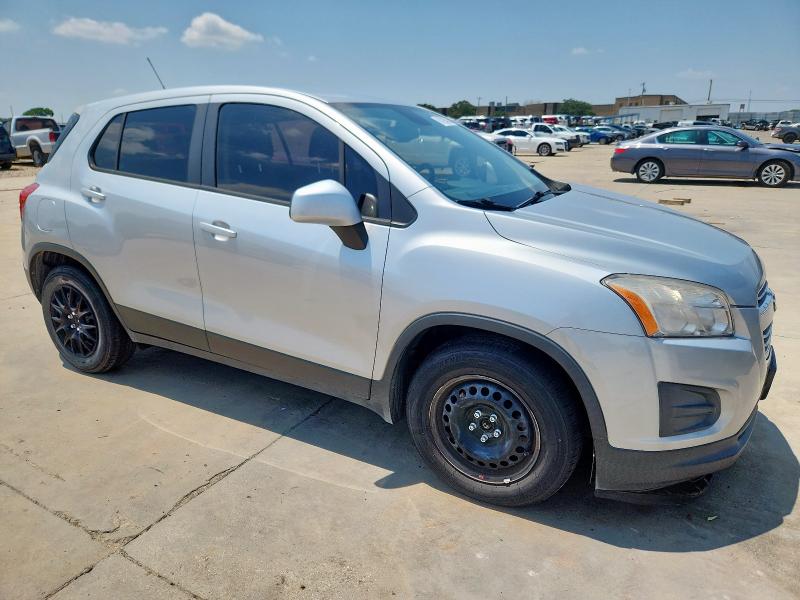 CHEVROLET TRAX 2015 Srebrny
