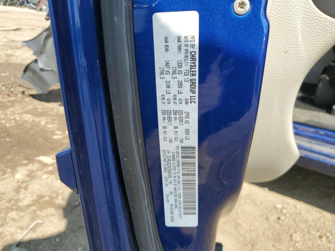 2013 Dodge Grand Caravan Sxt VIN: 2C4RDGCG0DR669393 Lot: 69375675