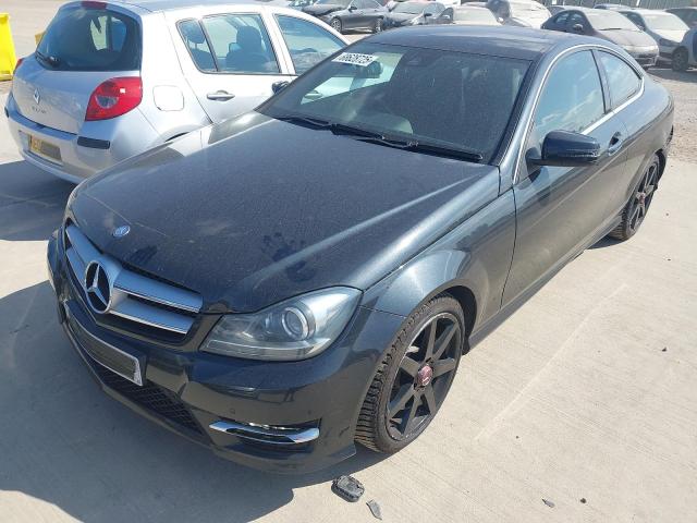 2012 MERCEDES-BENZ C CLASS C250 BLUEEFFICIENCY AMG SPORT PLUS 2DR AUTO for sale at Copart SANDY