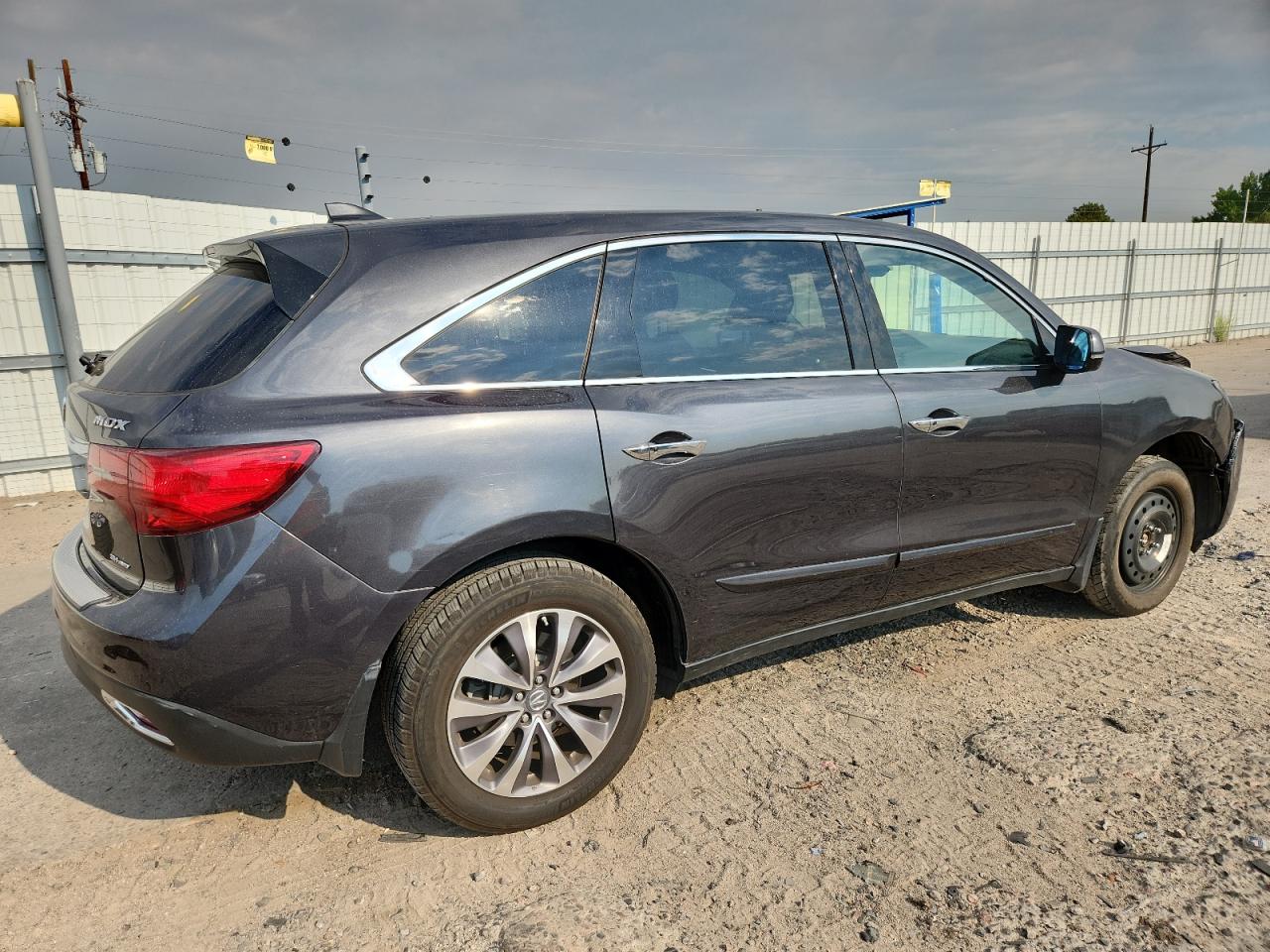 2014 Acura Mdx Technology charcoal null gas 5FRYD4H62EB041681 photo #4