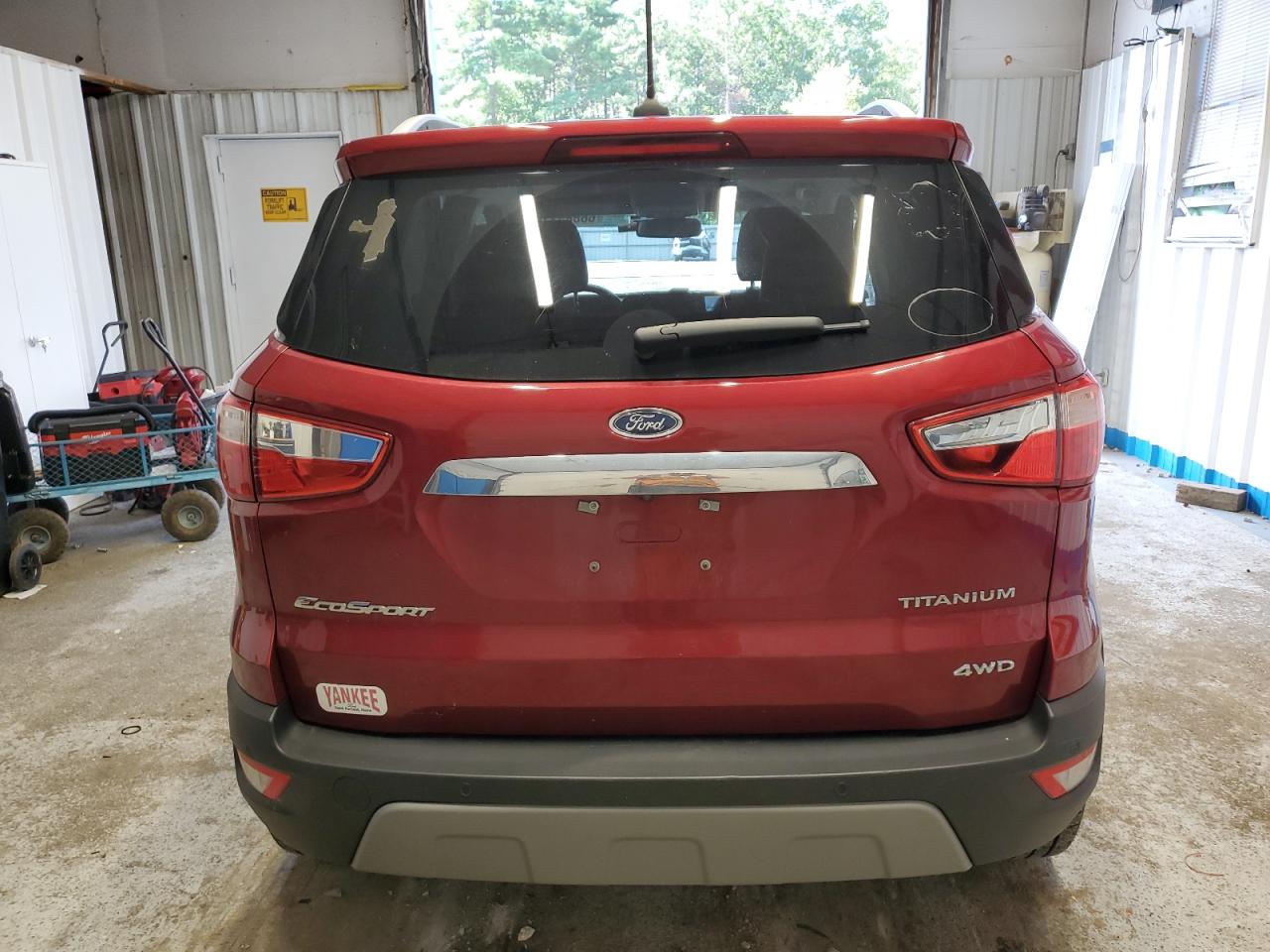 2021 Ford Ecosport Titanium VIN: MAJ6S3KL0MC451520 Lot: 66885215
