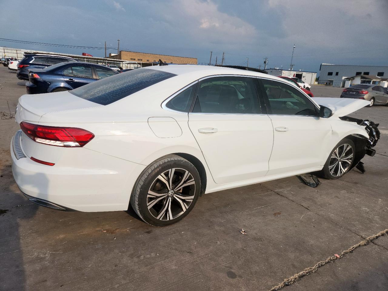 2022 Volkswagen Passat Se white null gas 1VWSA7A39NC002291 photo #4