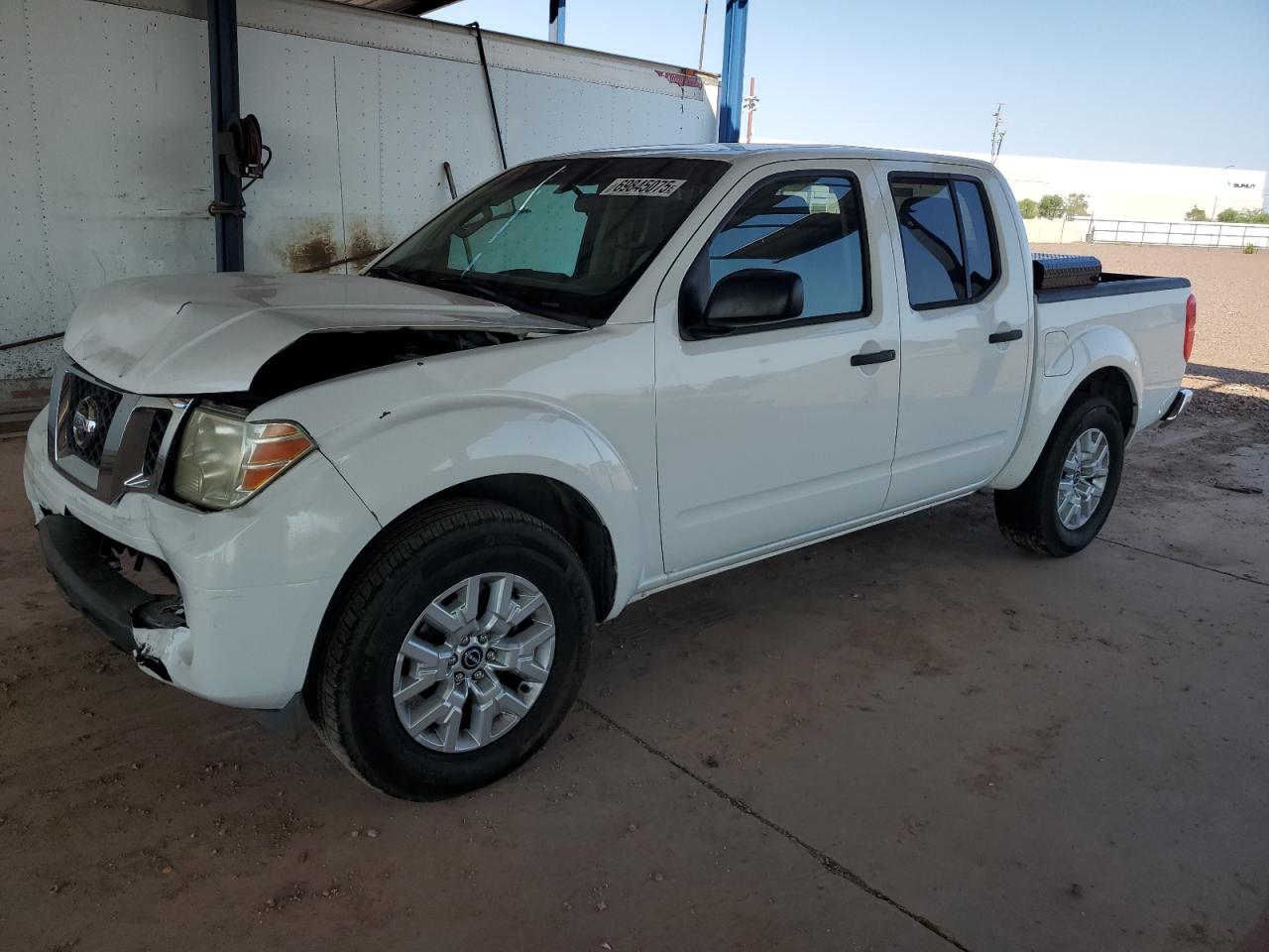 2012 Nissan Frontier S white other gas 1N6AD0ER0CC432555 photo #1