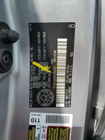 2015 TOYOTA SIENNA LE  