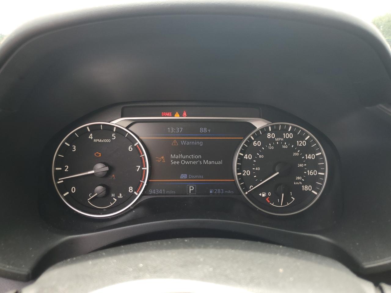 2021 Nissan Altima Sr VIN: 1N4AL4CV1MN417314 Lot: 68623635