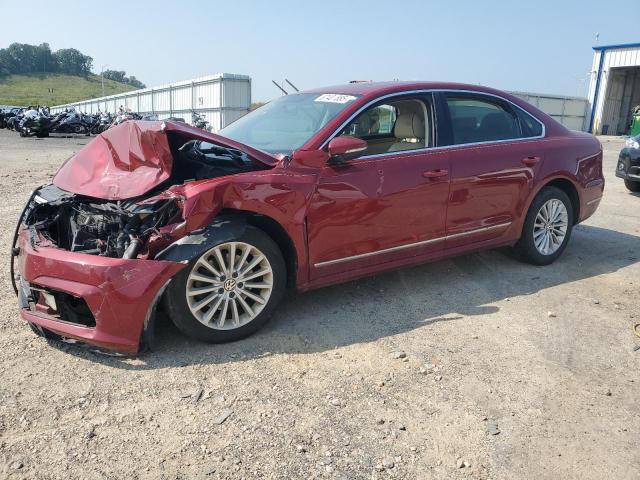  VOLKSWAGEN PASSAT 2017 Red