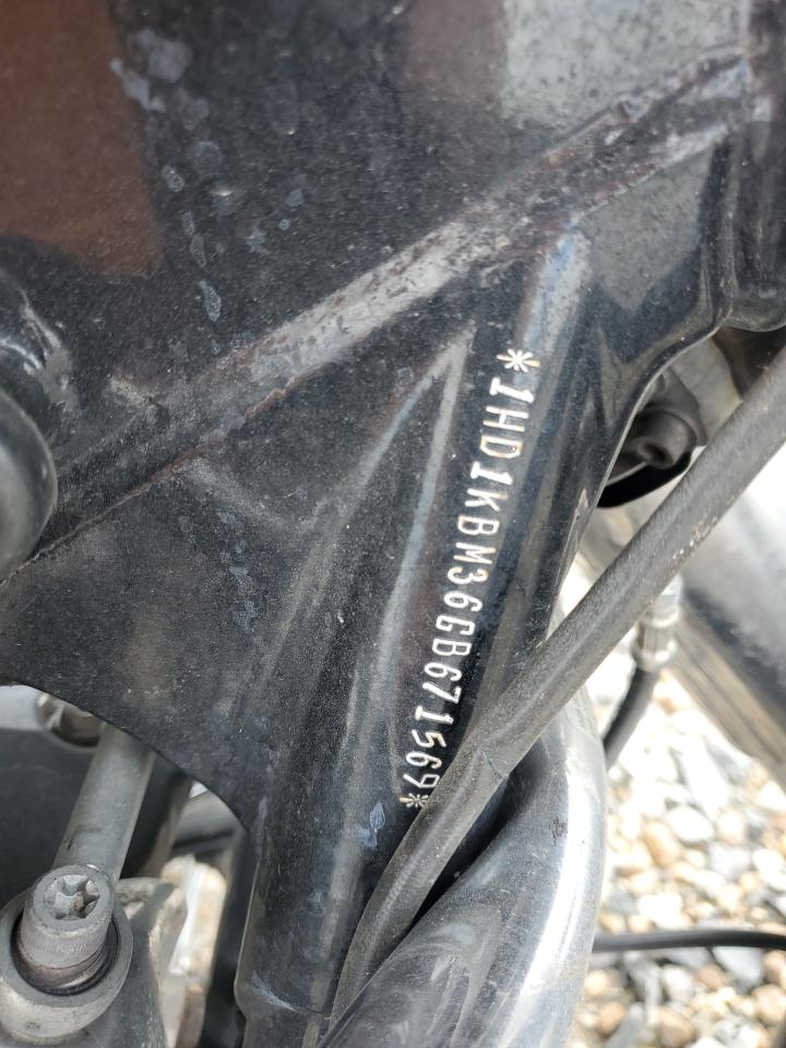 2016 Harley-Davidson Flhx Street Glide VIN: 1HD1KBM36GB671569 Lot: 69776575