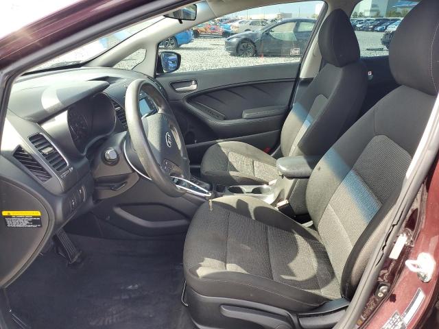  KIA FORTE 2018 Бургунди
