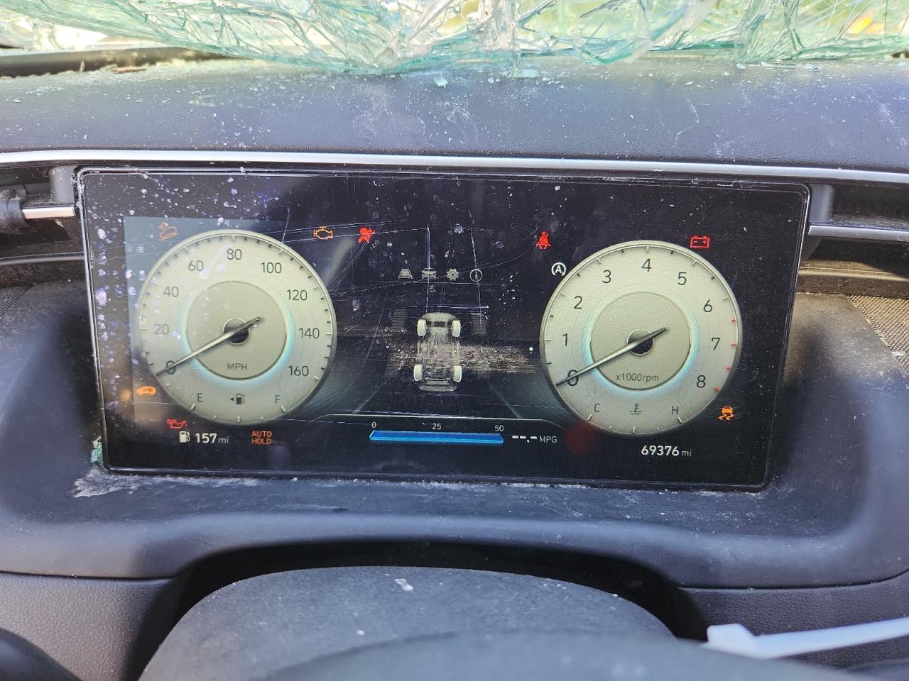 2022 Hyundai Tucson Sel VIN: 5NMJCCAE9NH018124 Lot: 69767065