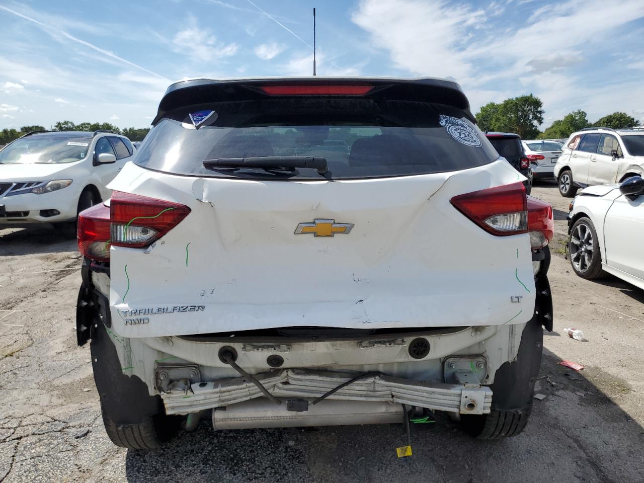 2022 Chevrolet Trailblazer Lt VIN: KL79MRSL8NB040858 Lot: 70634125