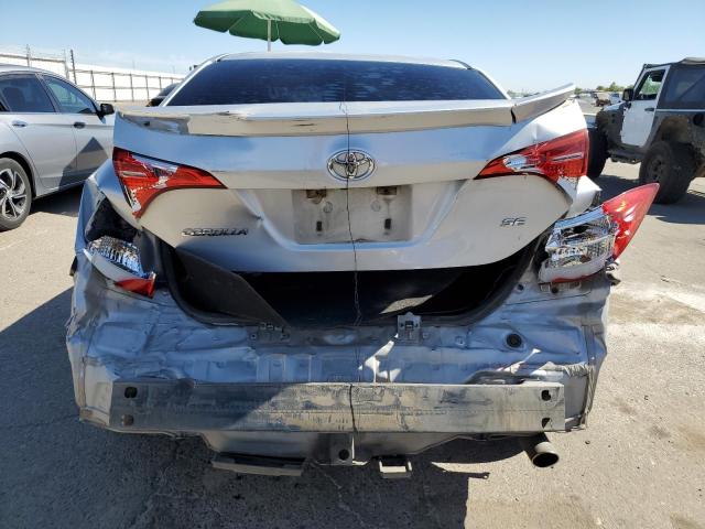  TOYOTA COROLLA 2017 Серебристый