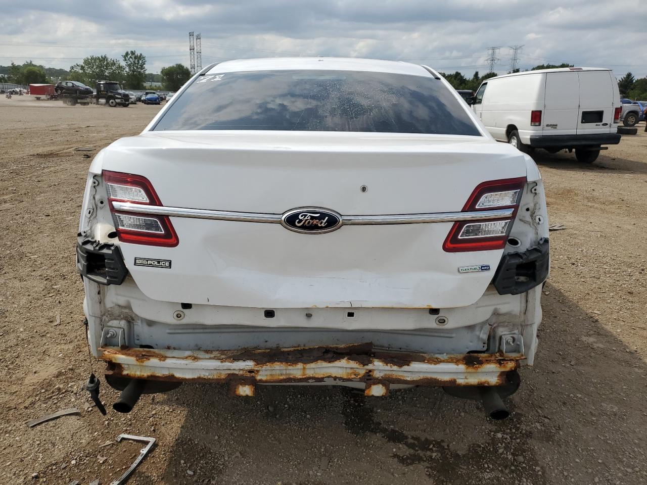 2014 Ford Taurus Police Interceptor VIN: 1FAHP2MKXEG124190 Lot: 68029785