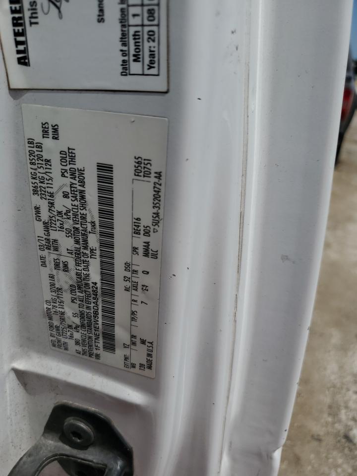 1FTNE1EW5BDA84824 2011 Ford Econoline E150 Van