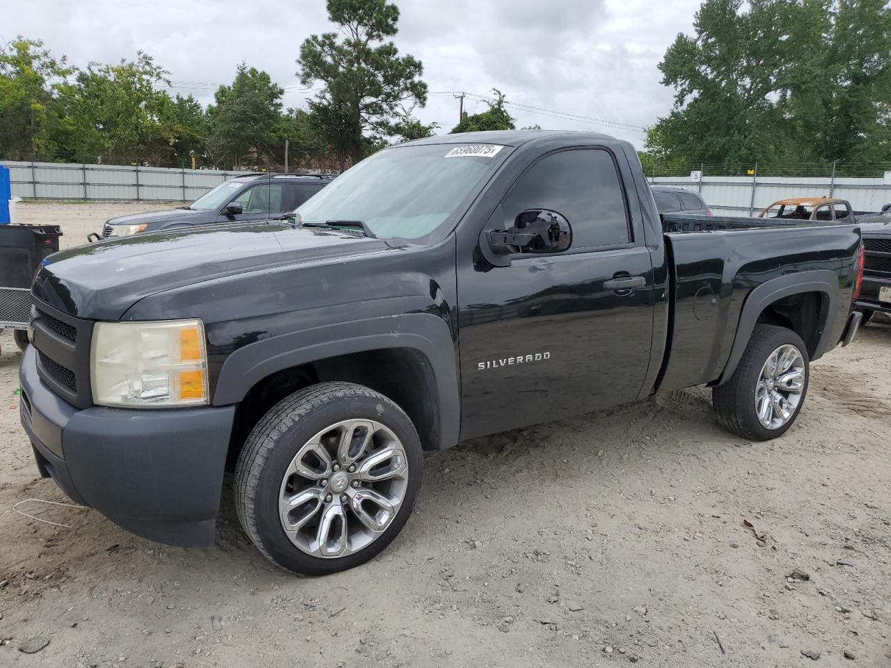 2010 Chevrolet Silverado C1500 black null gas 1GCPCPEX4AZ296111 photo #1