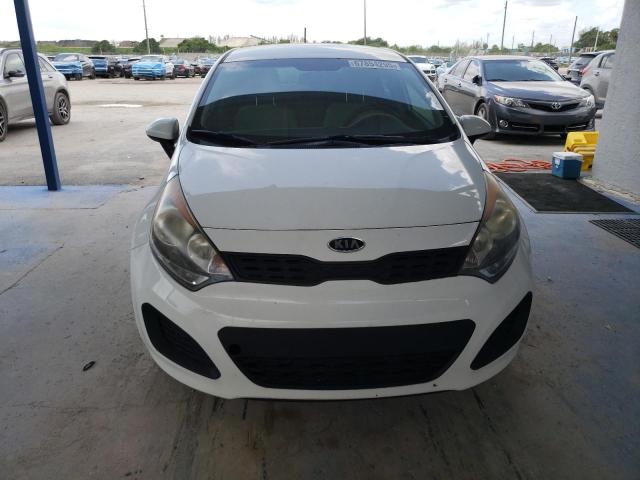  KIA RIO 2012 White