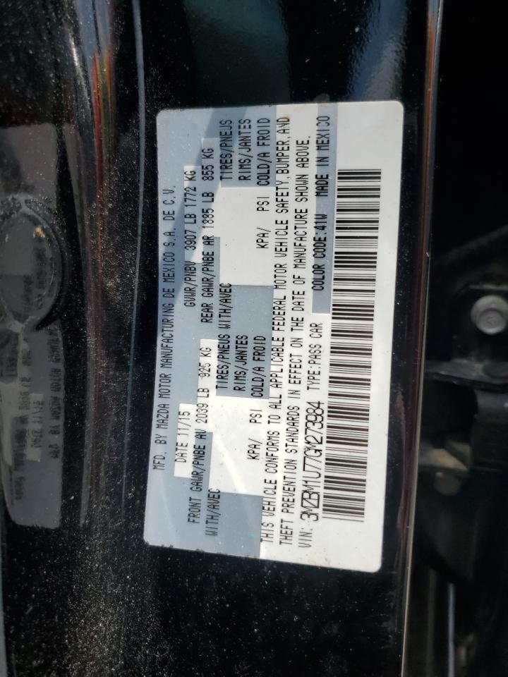 2016 Mazda 3 Sport VIN: 3MZBM1U77GM273984 Lot: 69665165