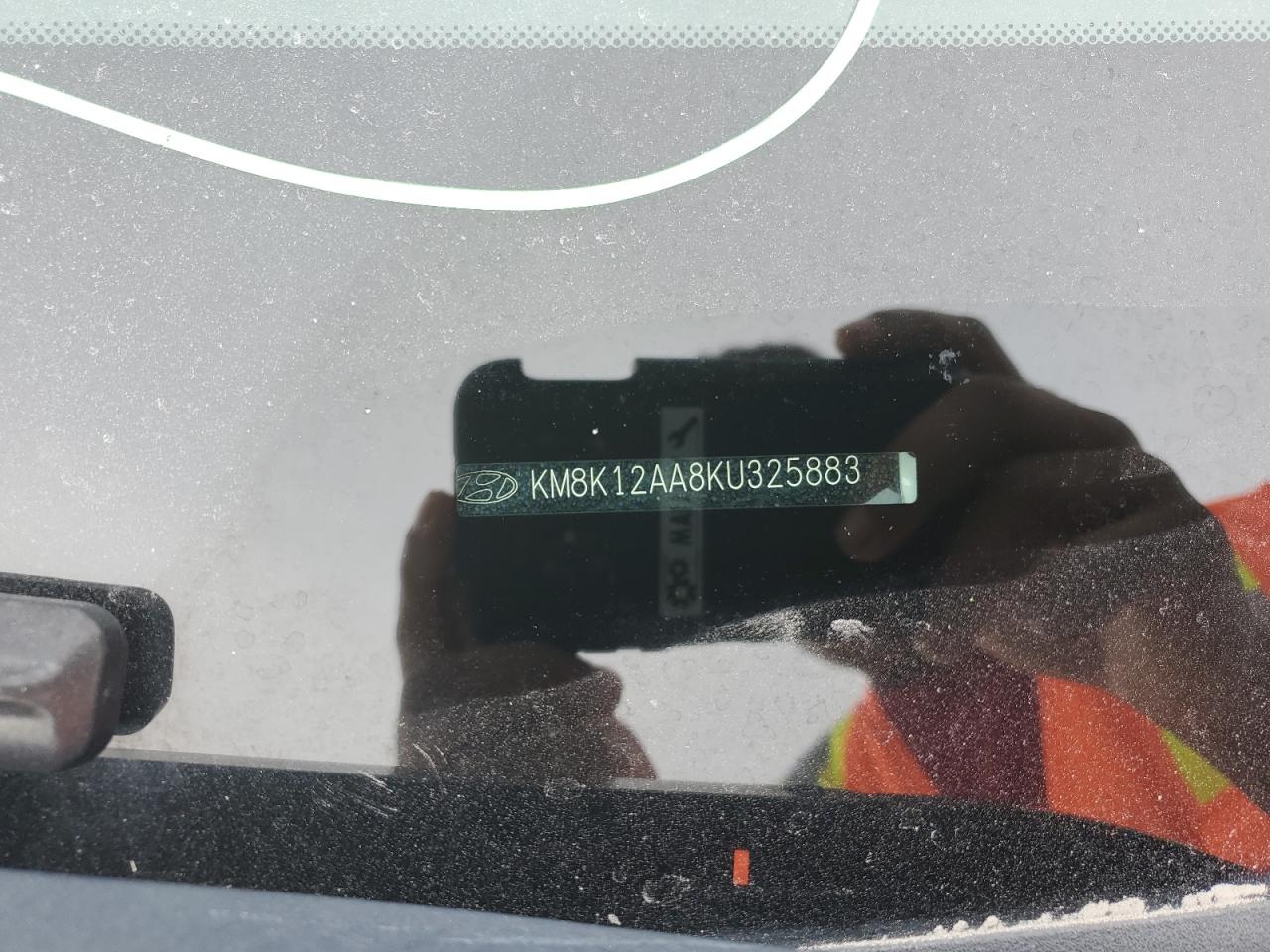 2019 Hyundai Kona Se VIN: KM8K12AA8KU325883 Lot: 68517345