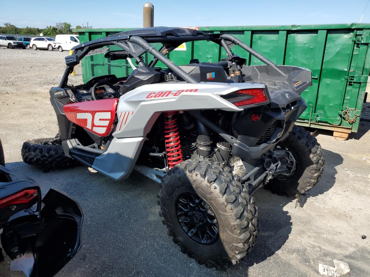 2024 Can-Am Maverick X3 Ds Turbo red null gas 3JBVGAY42RE001611 photo #4