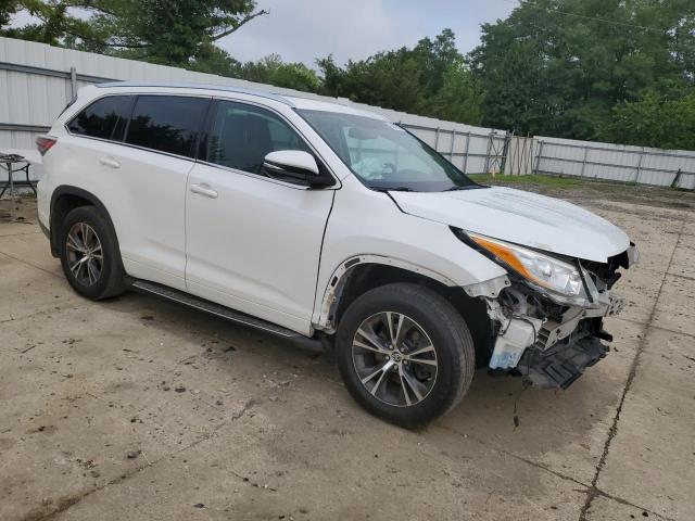  TOYOTA HIGHLANDER 2016 Белы