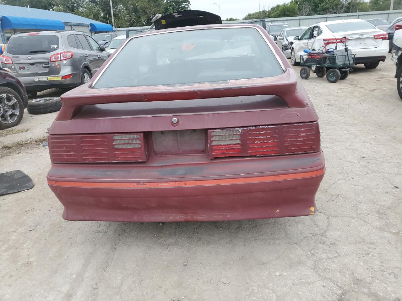 1988 Ford Mustang Gt VIN: 1FABP42E8JF139155 Lot: 70573265