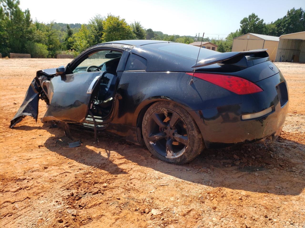 2008 Nissan 350Z Coupe black null gas JN1BZ34DX8M702573 photo #3
