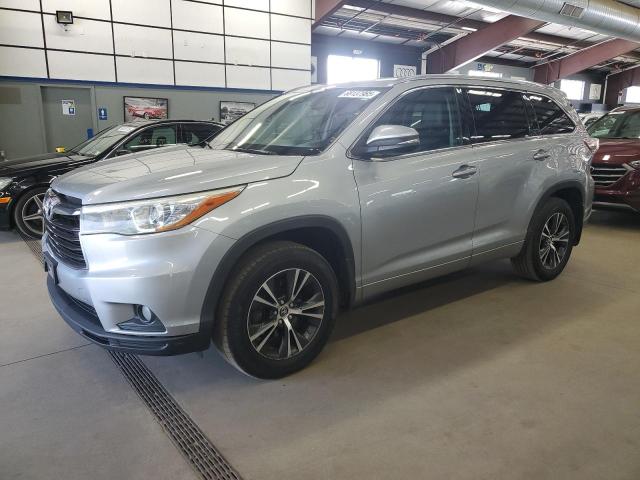 2016 TOYOTA HIGHLANDER XLE   for sale at Copart CT - HARTFORD SPRINGFIELD