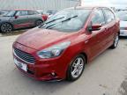 2018 FORD KA+ ZETEC  for sale at Copart PETERLEE