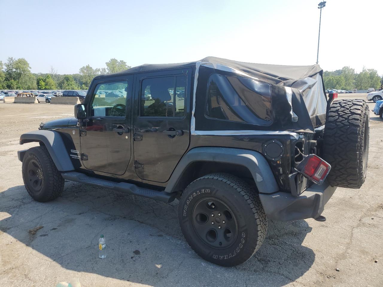 2014 Jeep Wrangler Unlimited Sport black null flexible 1C4BJWDG5EL269407 photo #3