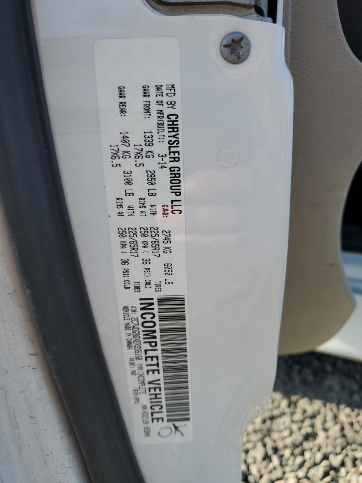 2014 Dodge Grand Caravan Se VIN: 2C7WDGBGXER335168 Lot: 67486295