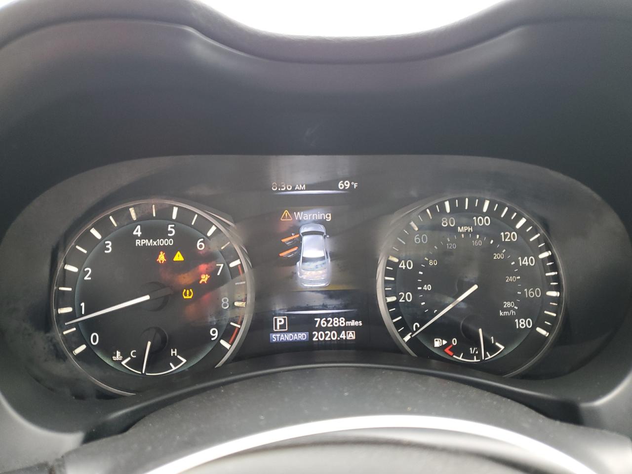 2018 Infiniti Q50 Luxe VIN: JN1EV7AP3JM363627 Lot: 70174795