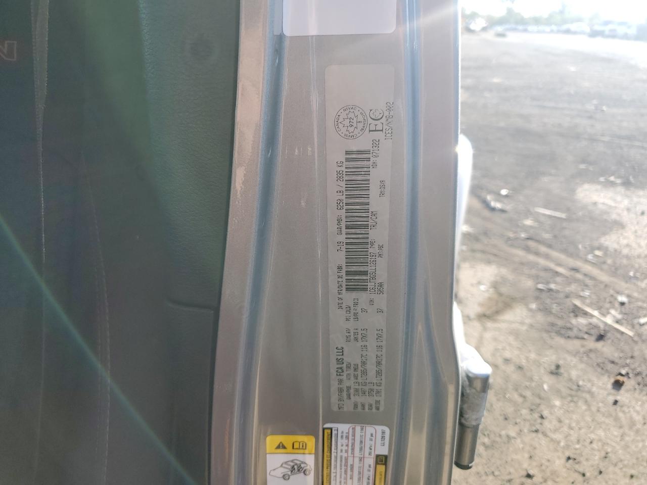 2020 Jeep Gladiator Rubicon VIN: 1C6JJTBG5LL126197 Lot: 69998315