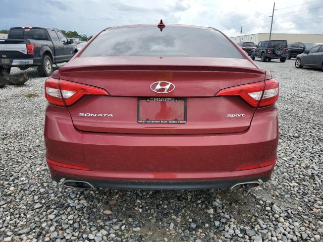  HYUNDAI SONATA 2015 Red