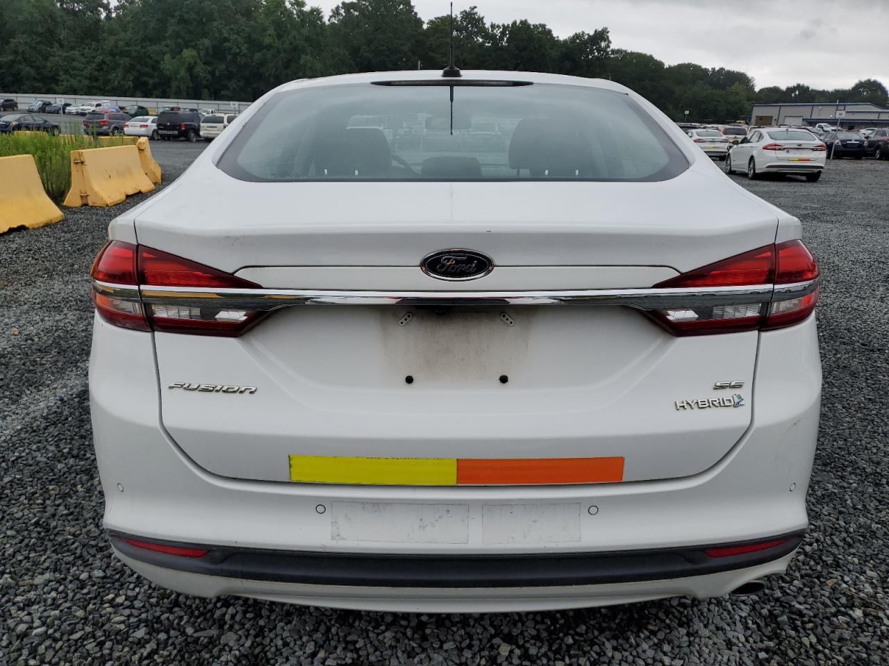 2017 Ford Fusion Se Hybrid VIN: 3FA6P0LU4HR410032 Lot: 54028105