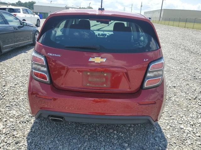  CHEVROLET SONIC 2017 Красный