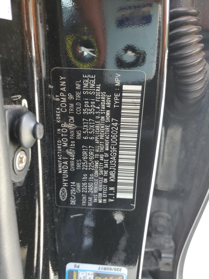 KM8JU3AG9FU060247 2015 Hyundai Tucson Limited