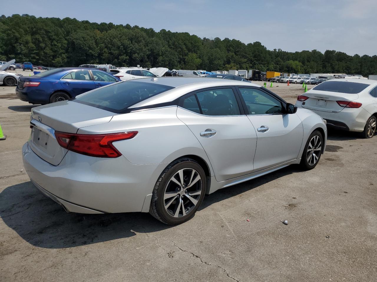 2017 Nissan Maxima 3.5S silver null gas 1N4AA6AP3HC448734 photo #4