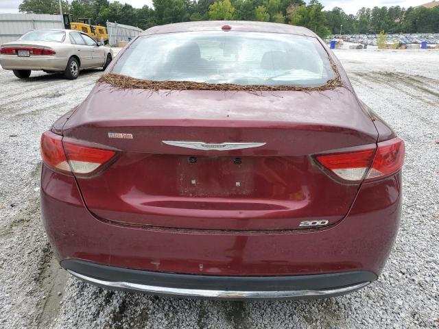  CHRYSLER 200 2015 Бордовий