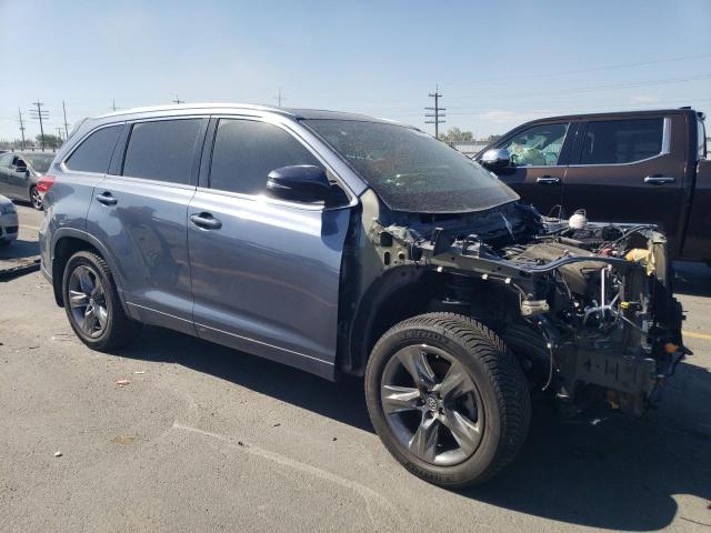  TOYOTA HIGHLANDER 2018 Blue