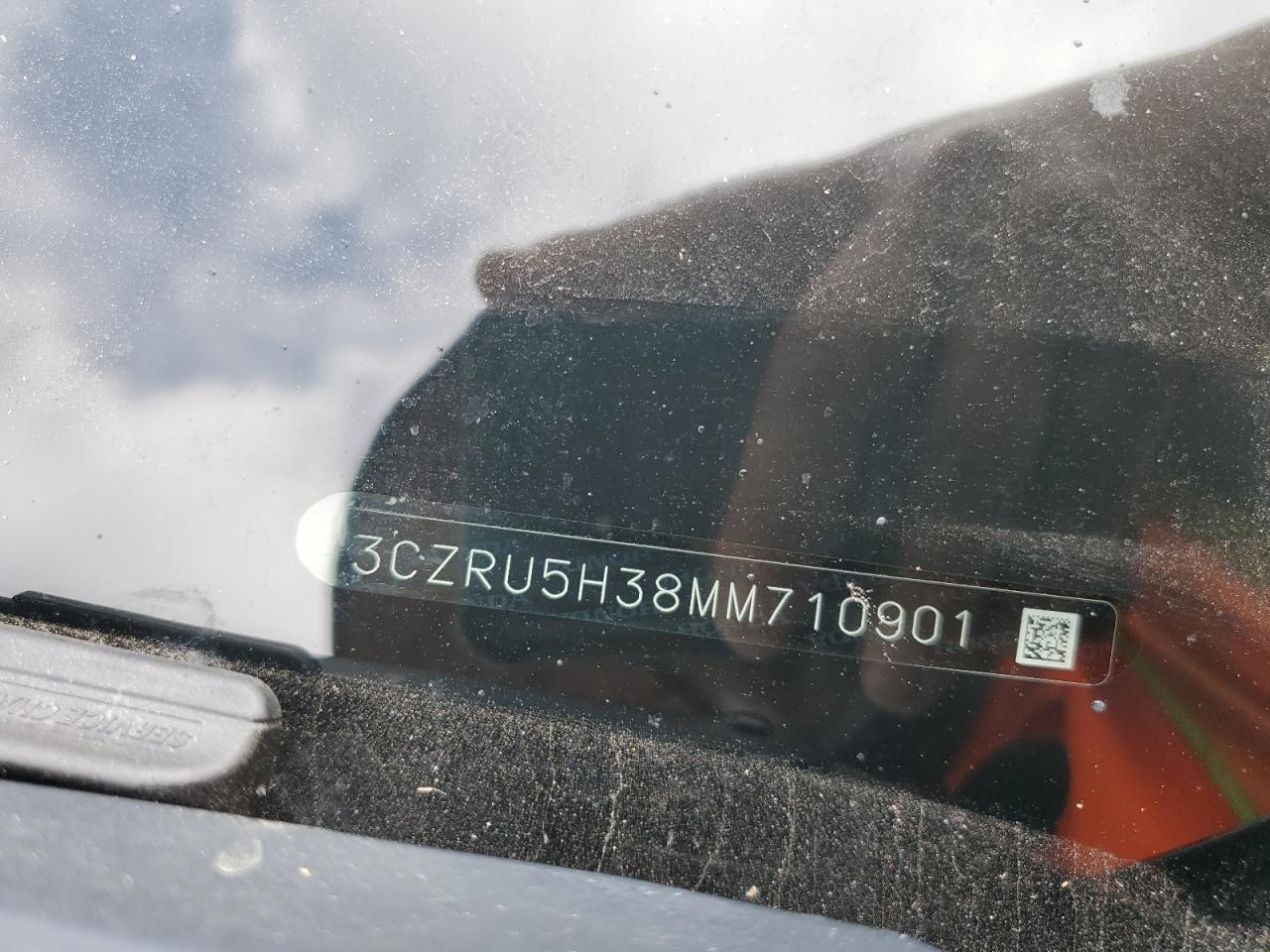 2021 Honda Hr-V Lx VIN: 3CZRU5H38MM710901 Lot: 68704125